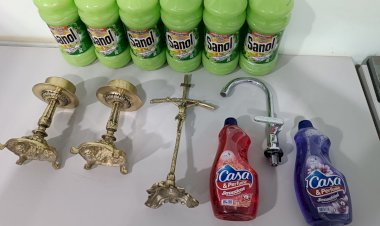 Adolescente é apreendido ao invadir e furtar itens da capela São Sebastião, em Itapuí