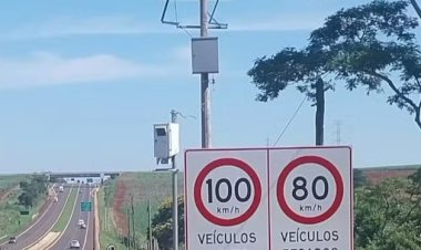 Novos radares de velocidade começam a operar na Jaú-Barra