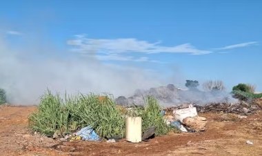 Novo incêndio criminoso atinge área de descarte de resíduos em Jaú