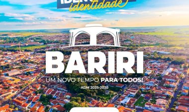 Prefeitura de Bariri apresenta nova identidade visual “um novo tempo para todos”