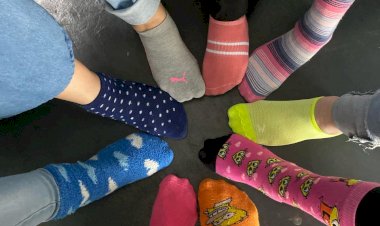 Escola Ephigênia se veste de cores e solidariedade na campanha “Meias Coloridas”