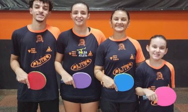 Jaú disputa o Campeonato Brasileiro de Inverno de Tênis de Mesa