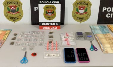 Casal é preso por tráfico de drogas em Jaú