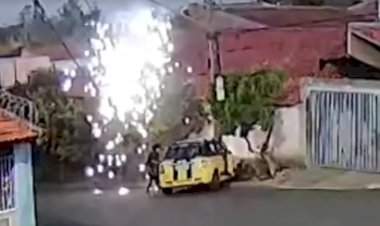 Grávida perde bebê após bater carro em poste, provocar curto em fiação e conseguir salvar filhos