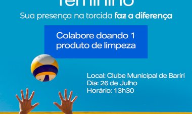 Clube Municipal recebe Triangular de Vôlei Feminino em prol do Focinho Carente