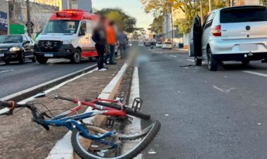 Ciclista morre atropelado nas Nações Unidas