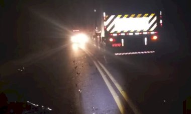 Colisão de moto com caminhão de cana deixa um morto em Ribeirão Bonito