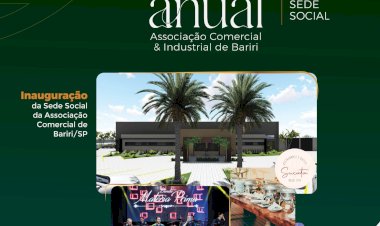 Acib realiza jantar anual e inaugura sede social em Bariri