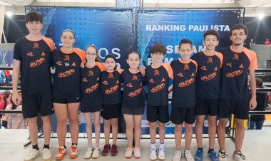 Jaú sobe ao pódio novamente no Paulista de Tênis de Mesa