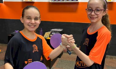 AJTM tem duas atletas na Seletiva da Seleção Brasileira Sub-11 de Tênis de Mesa