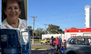Idosa morre atropelada em avenida de Agudos