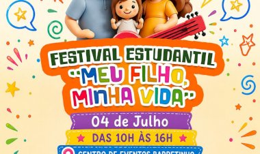Festival Estudantil encerra primeiro semestre do ano letivo com churrasco, show ao vivo e várias atrações em Boraceia
