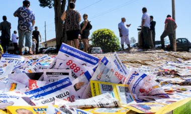 Eleições 2026: Derramamento de santinhos é crime eleitoral, alerta TRE-SP