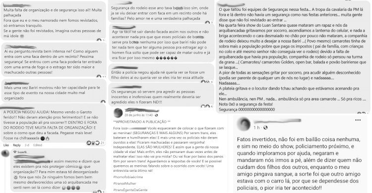 Bariri Rodeio Show é marcado por tentativa de homicídio,  transfobia e reclamações de falhas na organização