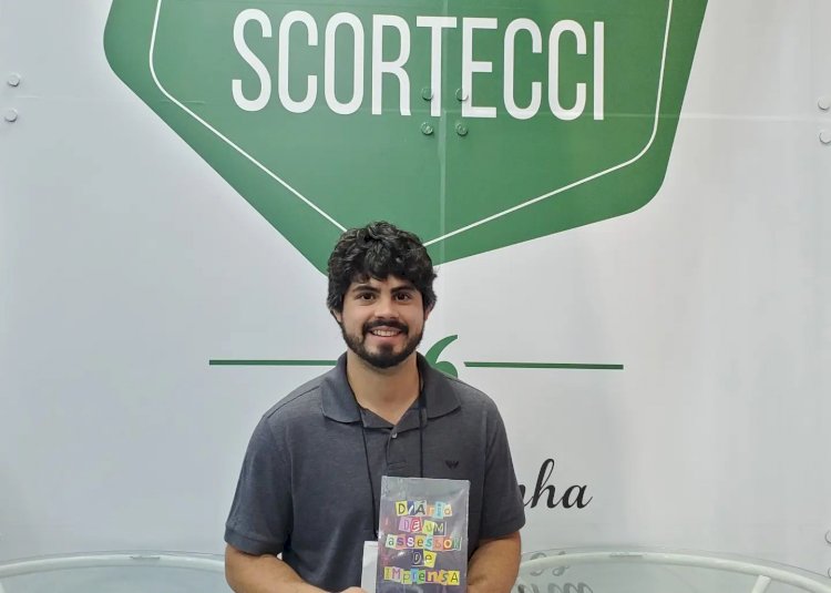 Thiago Paleari participa da 26º Bienal  Internacional do Livro de São Paulo