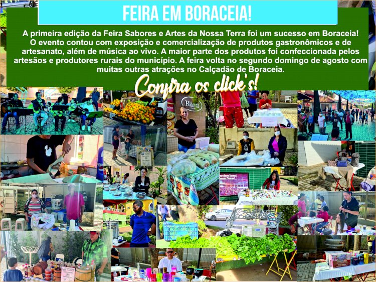 Feira em Boraceia