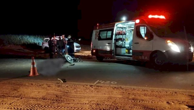 Motociclista morre após colidir com trator e ser atropelado por outro veículo em Ribeirão Bonito