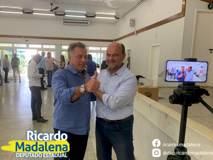 Deputado Ricardo Madalena firma apoio a Tarcísio e Bolsonaro no segundo turno