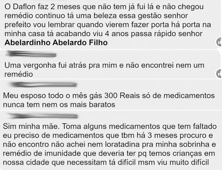 Baririenses reclamam de falta de medicamentos na Farmácia Municipal