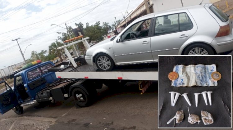 Jovem é preso por tráfico e embriaguez ao volante em Bariri