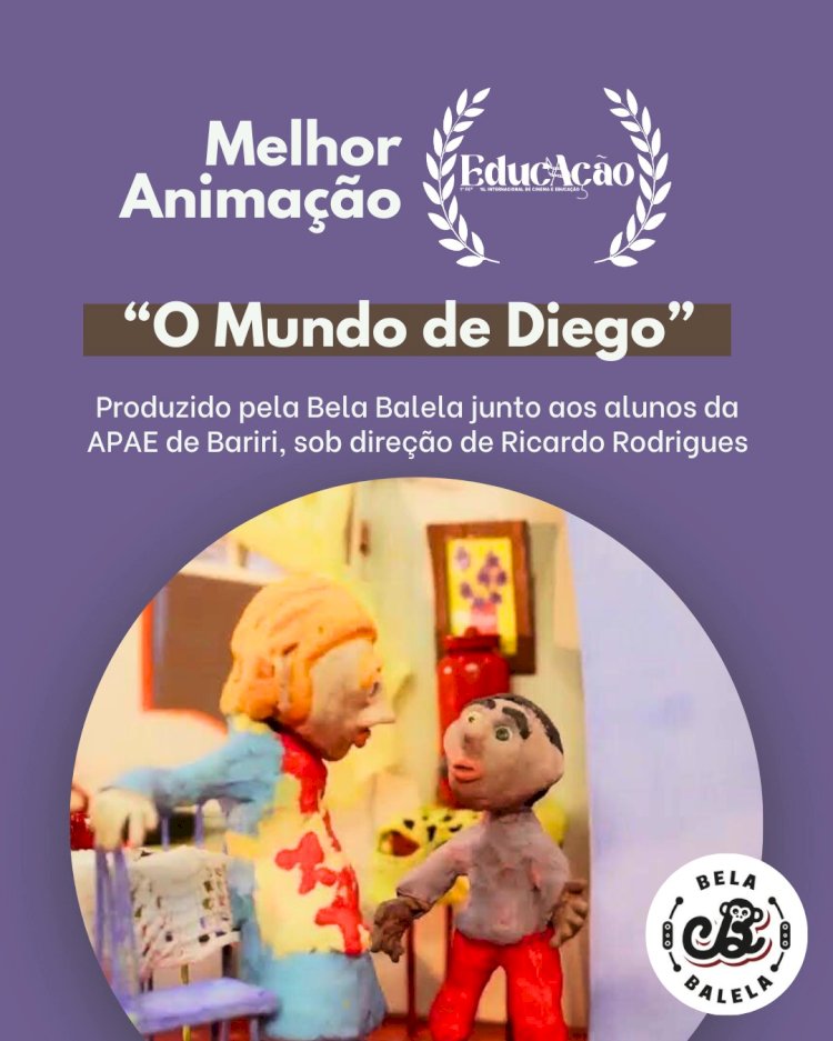 Curta-metragem de cineasta jauense produzido na Apae Bariri é premiado em Curitiba