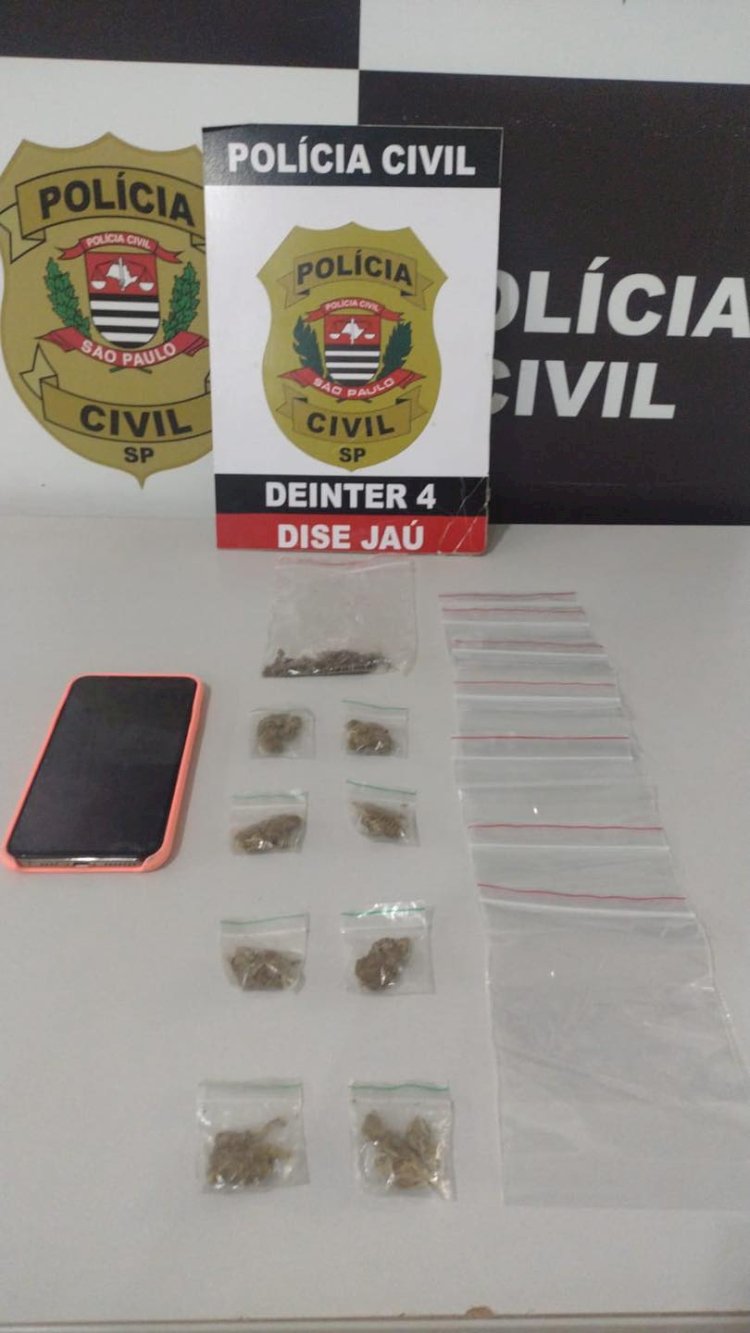 Jovem é presa com porções de maconha geneticamente modificadas em Jaú