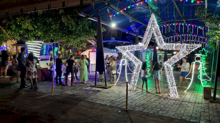 Boraceia realiza o acender das luzes e dá início à programação do Natal Iluminado 2023