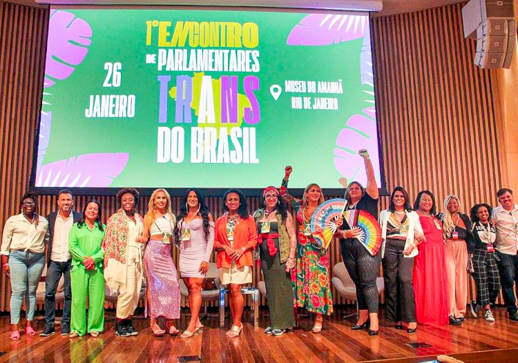 Vereadora Myrella Soares participa do 1° Encontro de Parlamentares Trans do Brasil, no Rio de Janeiro