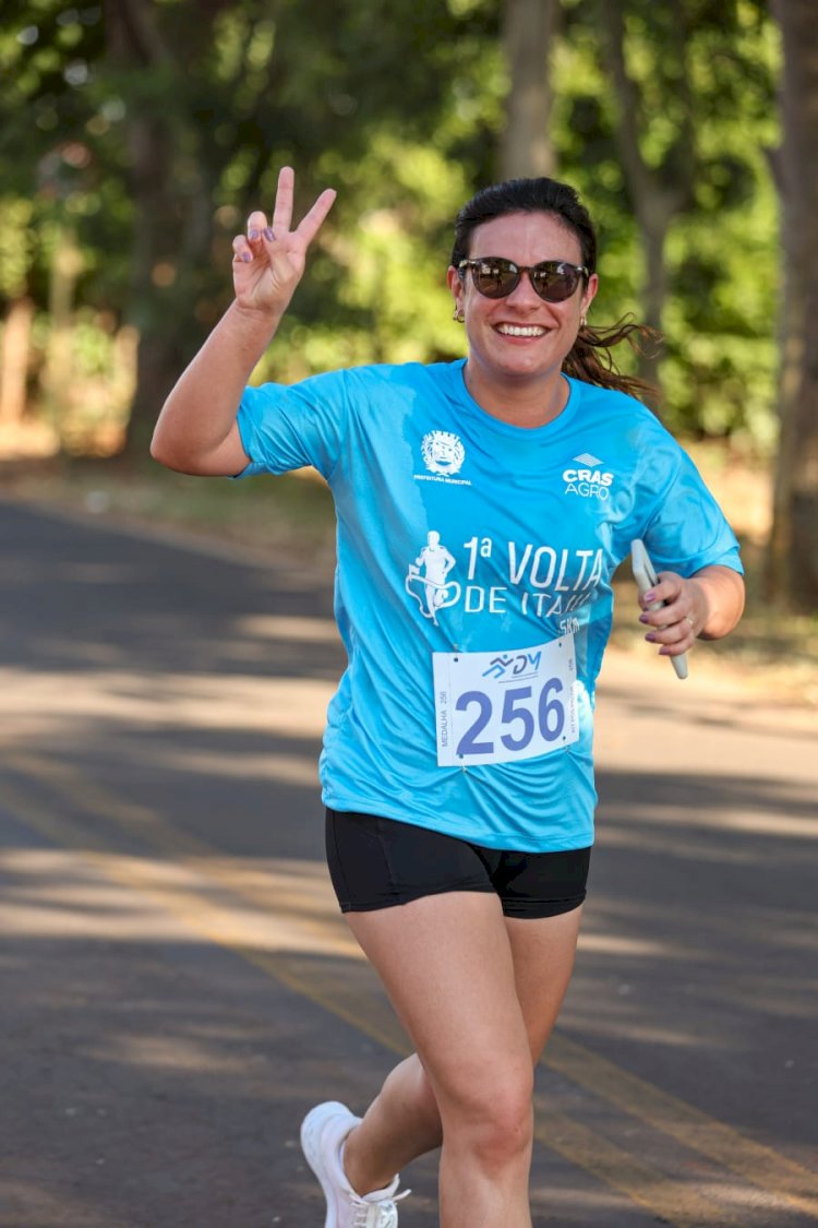 1ª Volta de Itaju reúne mais de 250 participantes num percurso de 5 km