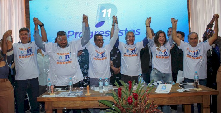 Chapa Edcarlos-Laudecir apresenta 40 candidatos a vereador(a) durante convenções partidárias em Bariri