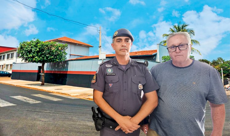 Prefeito Toninho e Subtenente Gustavo apresentam a nova base da Polícia Militar de Itapuí; Criminalidade é solucionada com câmeras de monitoramento, atividade delegada e outros recursos