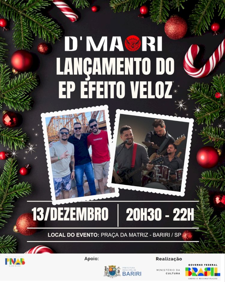 Confira a programação musical de dezembro na Praça da Matriz