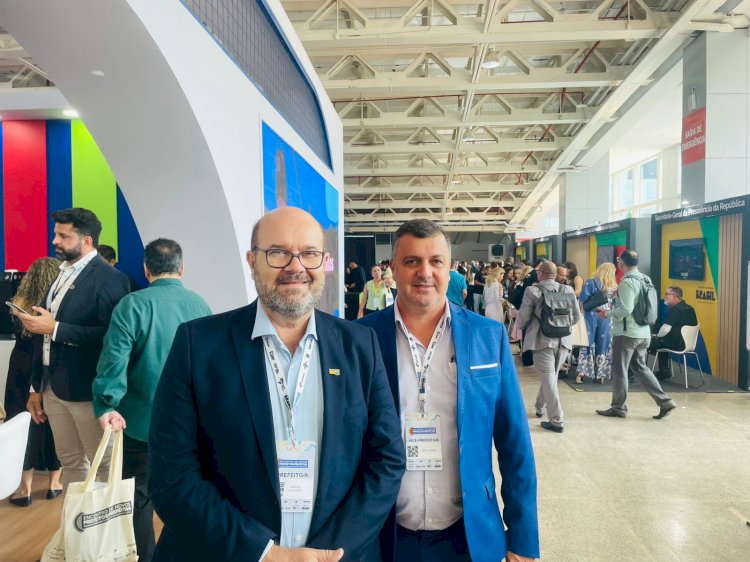 Direto de Brasília! Airton Pegoraro e Paulo Kezo participam de Encontro Nacional dos Prefeitos