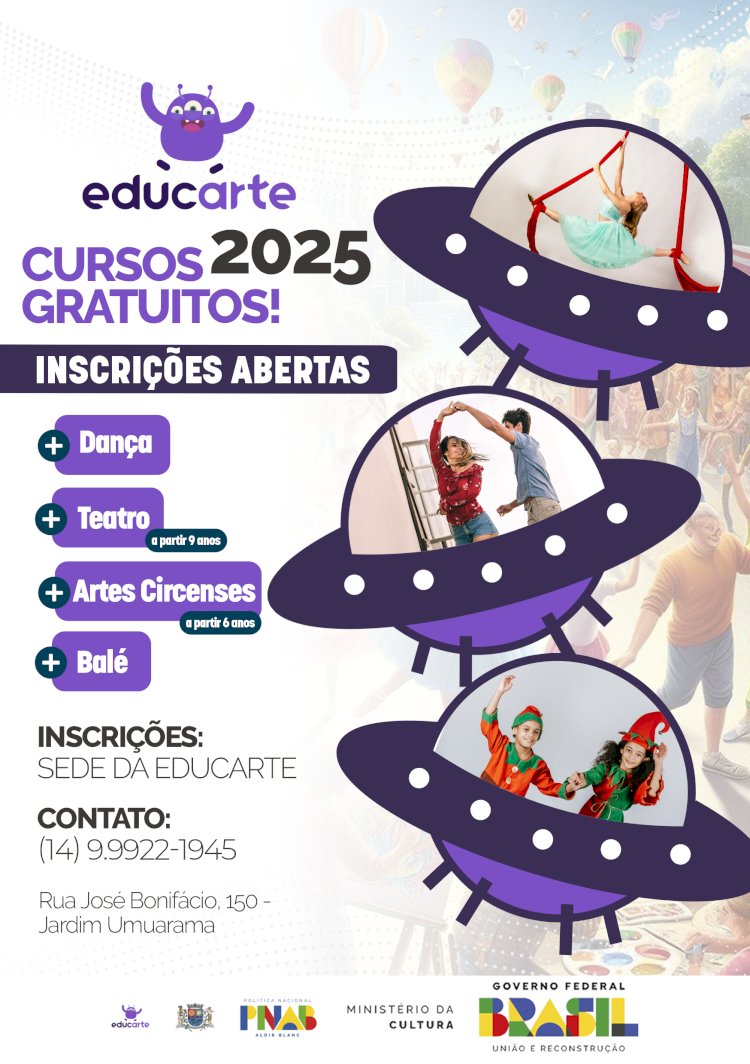 EducArte leva aulas de improvisação teatral para escolas de Bariri