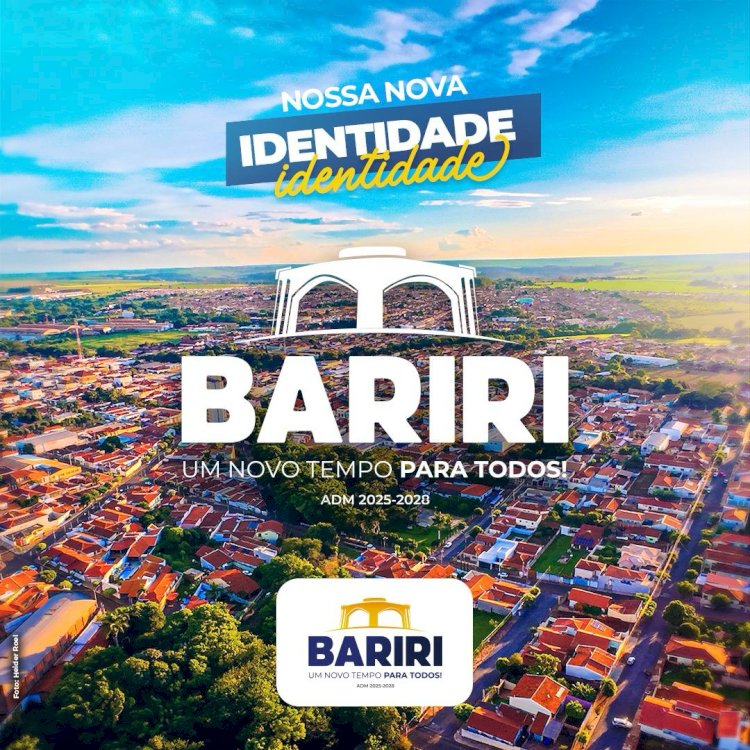 Prefeitura de Bariri apresenta nova identidade visual “um novo tempo para todos”