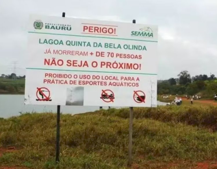 Jovem morre afogado em lagoa de Bauru