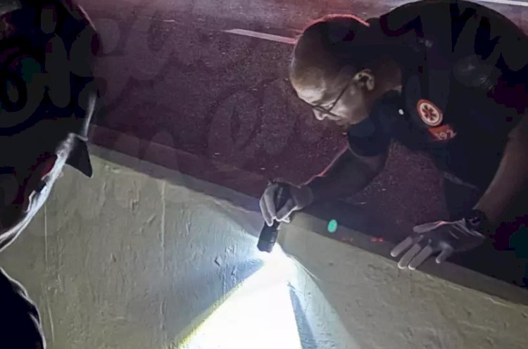 Mulher é resgatada com vida ao cair sobre linha de trem em Jaú