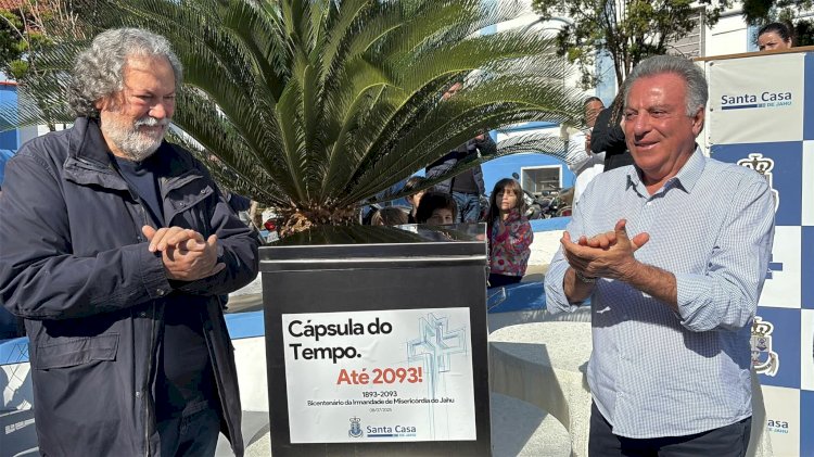 Santa Casa de Jaú lacra cápsula do tempo que será aberta em 68 anos