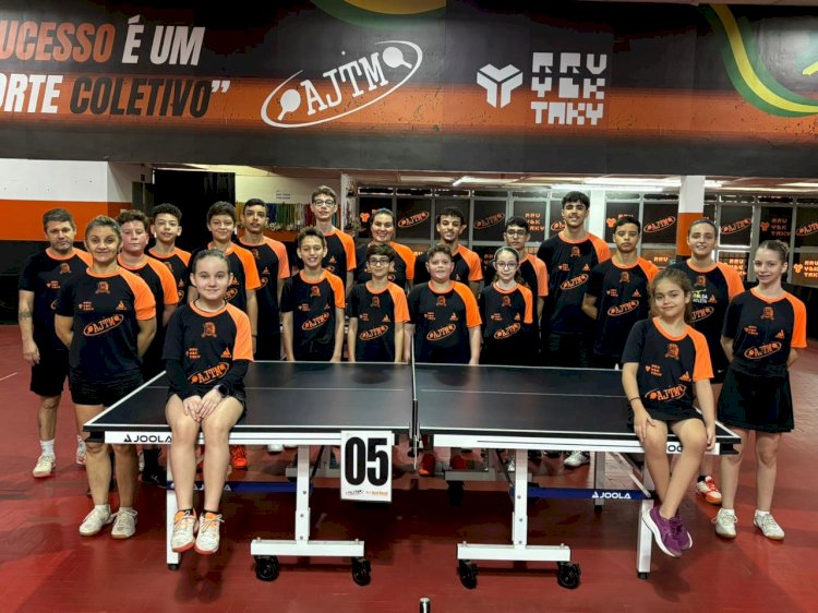 Jaú marca presença em peso na Copa Brasil de Tênis De Mesa: AJTM leva 27 atletas para Bauru