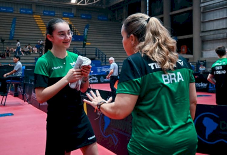 Dani Bassi comanda Seleção Brasileira feminina no Pan-Americano Juvenil de Tênis de Mesa na Argentina