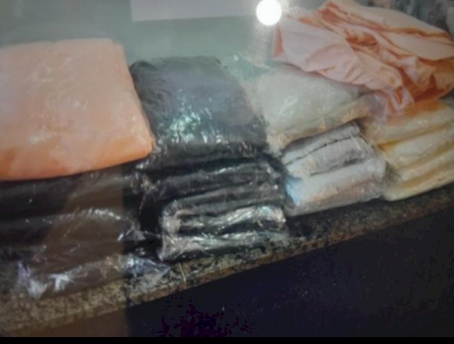 Dupla é presa por receptação de tecido furtado em Ibitinga