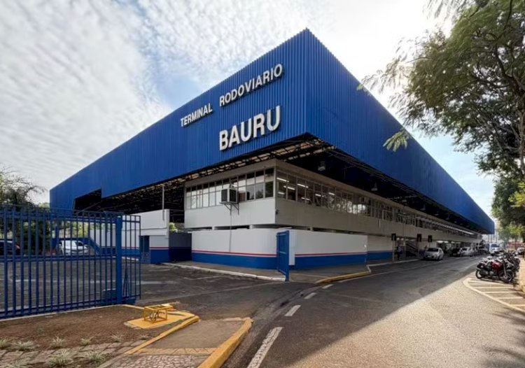 Pedreiro sofre queda de 2,5 metros durante trabalho na Rodoviária de Bauru