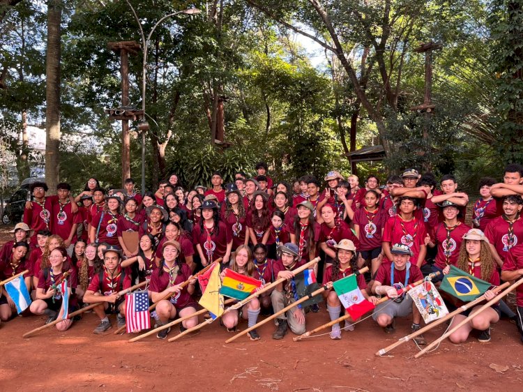 Desafio escoteiro reúne 100 jovens em Bariri e transforma cidade em cenário de aventura e solidariedade