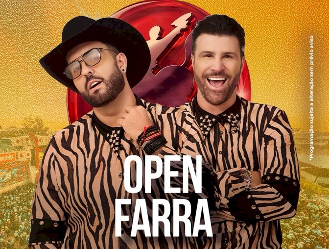 Bariri Rodeio Show 2026: Festa terá entrada livre nos três dias, com shows de Danilo e Davi, Breno e Matheus e do grupo Open Farra