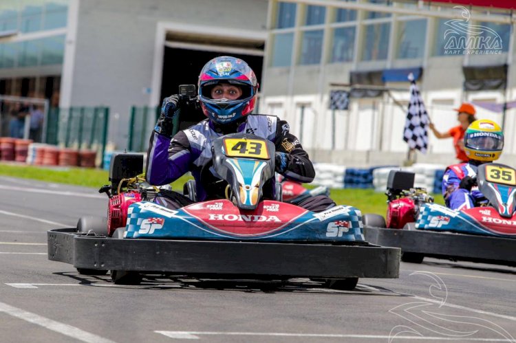 Baririense disputa o Campeonato Mundial de Kart na Dinamarca